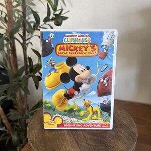 Mickey's Great Club House Hunt DVD 2007 Disney Playhouse High Flying Adventure